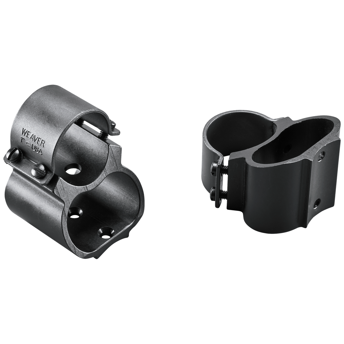 Weaver Mounts 49715 See-Thru Scope Mount/Ring Combo 1" Matte Black Remington 760/742 Aluminum