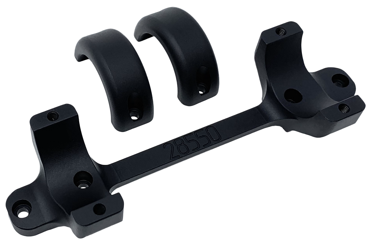 DNZ Game Reaper Tikka T3/T3X 30mm Low Matte Black 1-Piece Scope Mount & Ring Combo