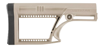 Luth-AR MBA-2F Skullaton Fixed Buttstock FDE - AR-15/AR-10