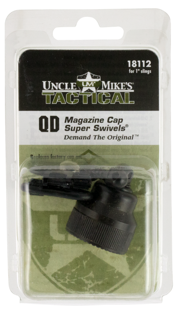 Uncle Mike's 18112 Mag Cap Swivel Set 1" QD Mossberg 590/835