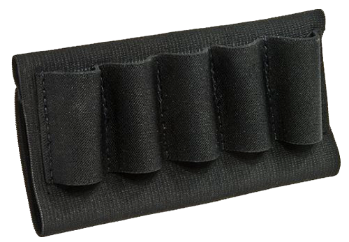 Blackhawk Buttstock Shell Holder 5-Rd Black Nylon - Shotgun