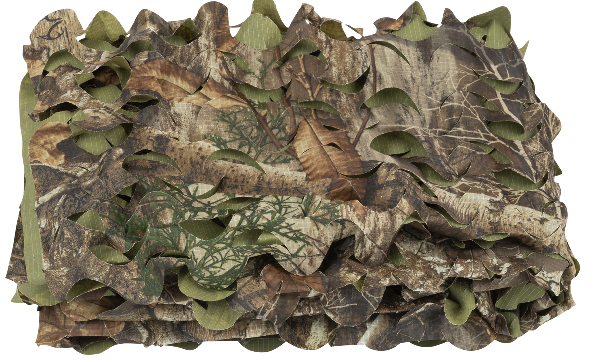 Vanish 25356 3D Die-Cut Camo Material 9.8 ft x 58 in Olive/Realtree Edge Ripstop