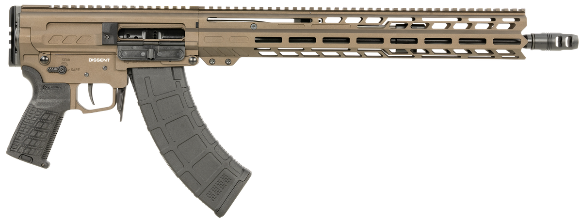 CMMG Dissent MK47 7.62x39mm 16.1" 30+1 Semi-Auto Rifle - Midnight Bronze