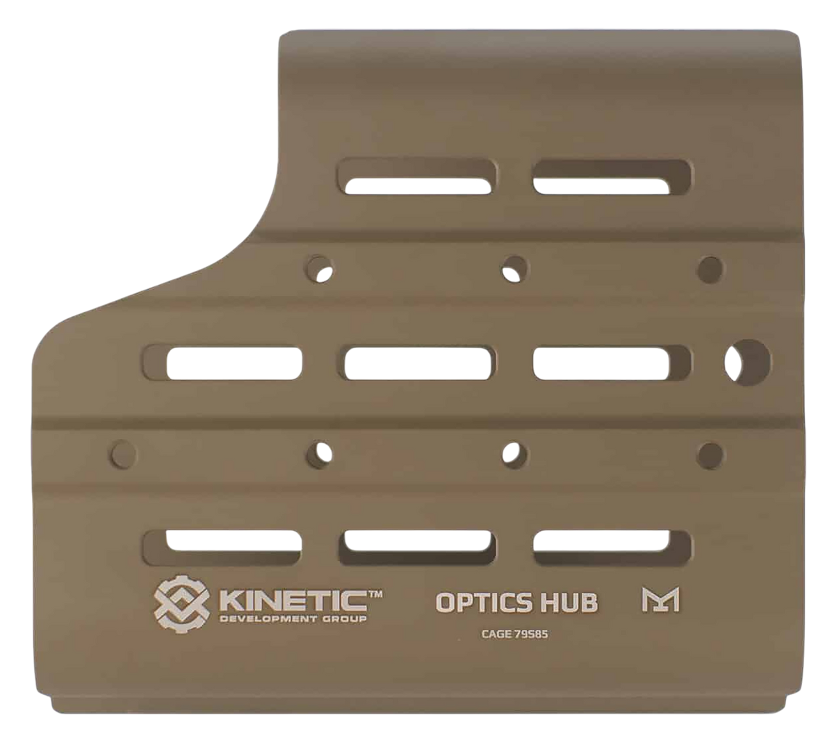 Kinetic Development Group MSH5-110 Optics HUB Spotting Scope Case - Flat Dark Earth Aluminum