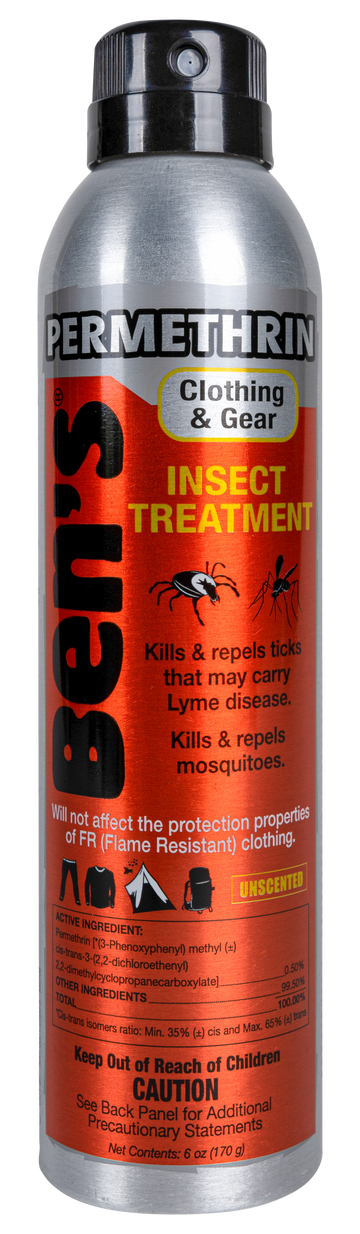 Ben's Clothing & Gear Insect Repellent 6 oz 0.5% Permethrin Aerosol