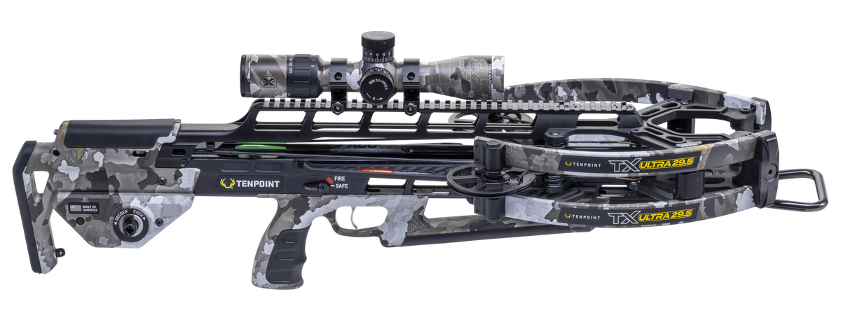 TenPoint TX Ultra 29.5 Vektra Crossbow 460 FPS 350 lb Draw ACUslide MAXX