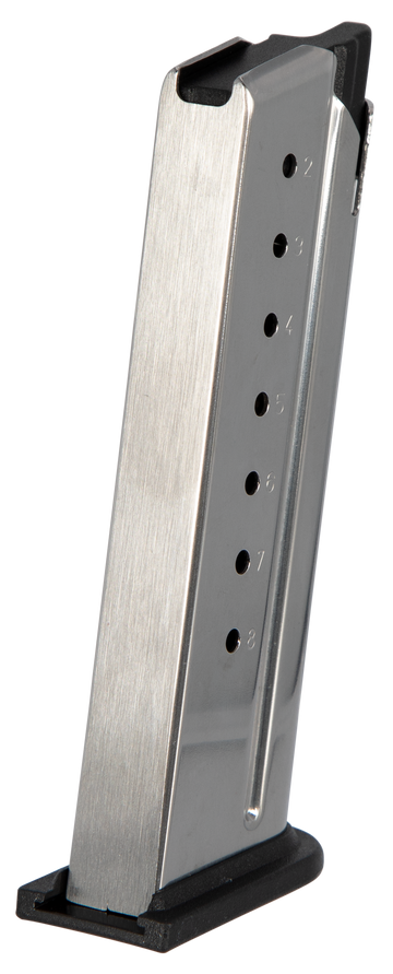 Springfield Armory XDE0908 XD-E 9mm Luger 8-Rd Stainless Steel Pistol Magazine