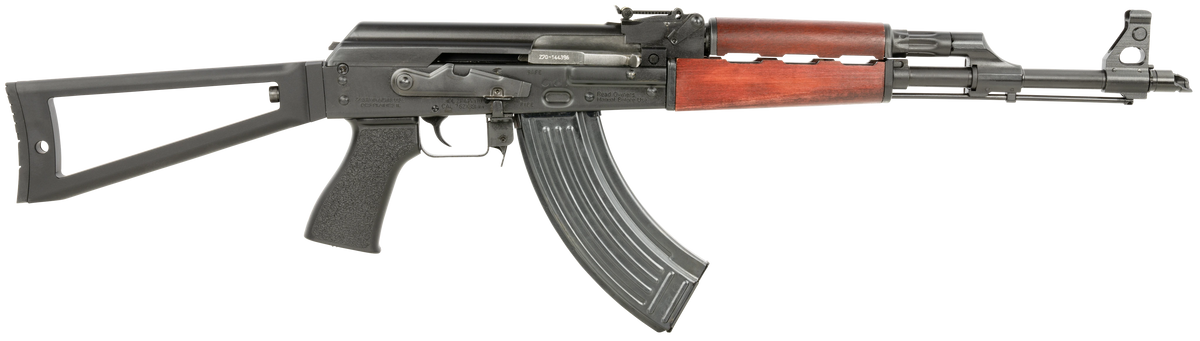 Zastava Arms USA ZPAP M70 7.62x39mm 16.25" 30+1 Semi-Auto Rifle - Triangle Stock, Serbian Red Wood Handguard