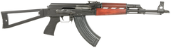 Zastava Arms USA ZPAP M70 7.62x39mm 16.25" 30+1 Semi-Auto Rifle - Triangle Stock, Serbian Red Wood Handguard