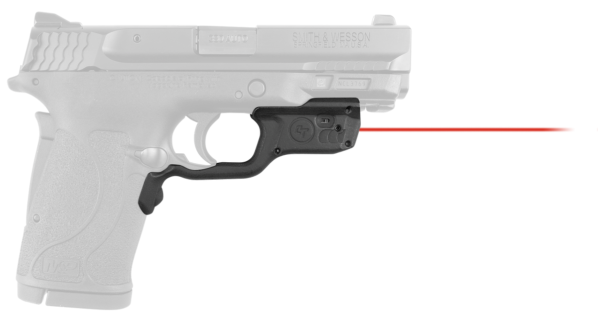 Crimson Trace LG-459 Laserguard Red Laser Sight for S&W M&P Shield EZ / 22 Compact - Black Polymer