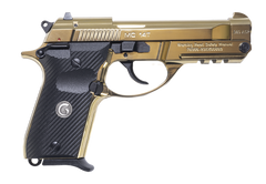 EAA Girsan MC 14T Solution 380 ACP 4.50" 13+1 Semi-Auto Pistol - Gold Plated