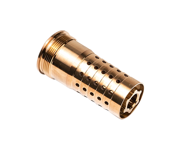 Q LLC Cherry Bomb Muzzle Brake 8.6 Blackout M18x1.5 17-4 Stainless Steel