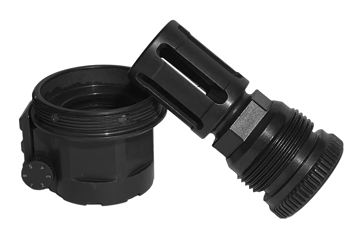 Silent Steel USA BoltLok Flash Hider 7.62 5/8x24 Quick Detach Suppressor Mount