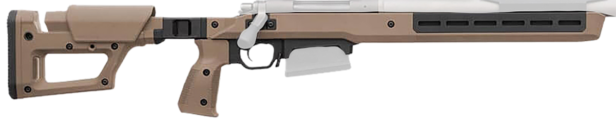 Magpul Industries Pro 700 Lite LA Flat Dark Earth Long Action Ambidextrous Stock