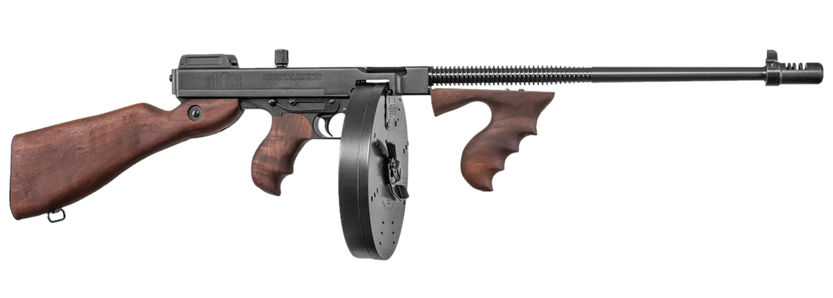 Thompson 1927A-1 Deluxe Carbine 45 ACP 18" 20+1/100+1 Semi-Auto Rifle