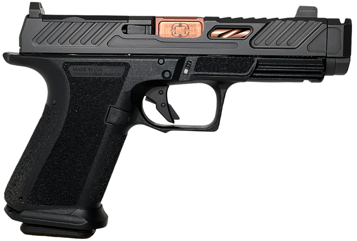 Shadow Systems MR920P Elite 9mm Luger 4.25" 10+1 Semi-Auto Pistol - Black/Bronze