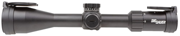 Sig Sauer Electro-Optics Whiskey4 2.5-10x42mm 30mm Tube SFP Illuminated Hellfire Quadplex Riflescope - Black