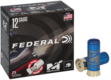 Federal Master Class 12 Gauge 2.75" 1oz #8 Shot 25 Rd - Box or Case