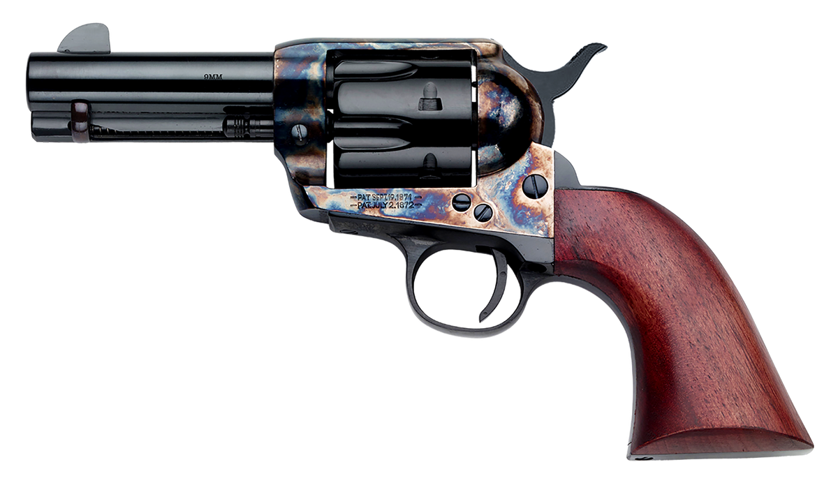 Pietta 1873 9mm Luger 6-Shot 3.50" Single-Action Revolver