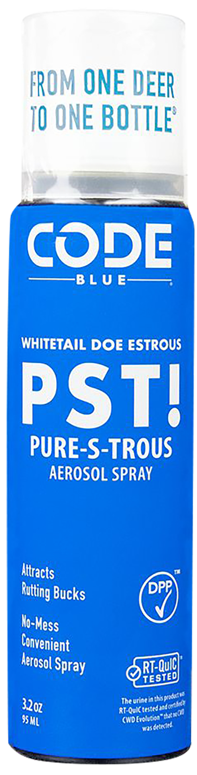 Code Blue Pure-S-Trous 3.2oz Aerosol Doe Estrous Deer Scent