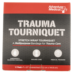 Adventure Medical Kits Trauma Tourniquet 4" x 57" Black Rubber