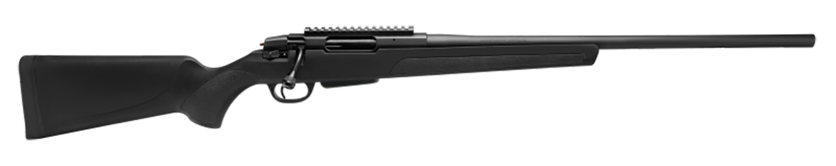 Stevens 334 243 Win 20" 3+1 Bolt Action Rifle - Matte Black Synthetic