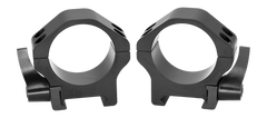 Warne Maxima 500LM 1-Inch QD Low Matte Black Scope Rings