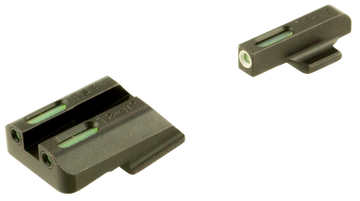 TruGlo TFX TG13RS3A Day/Night Sight Set - Ruger American - Green Tritium & Fiber Optic