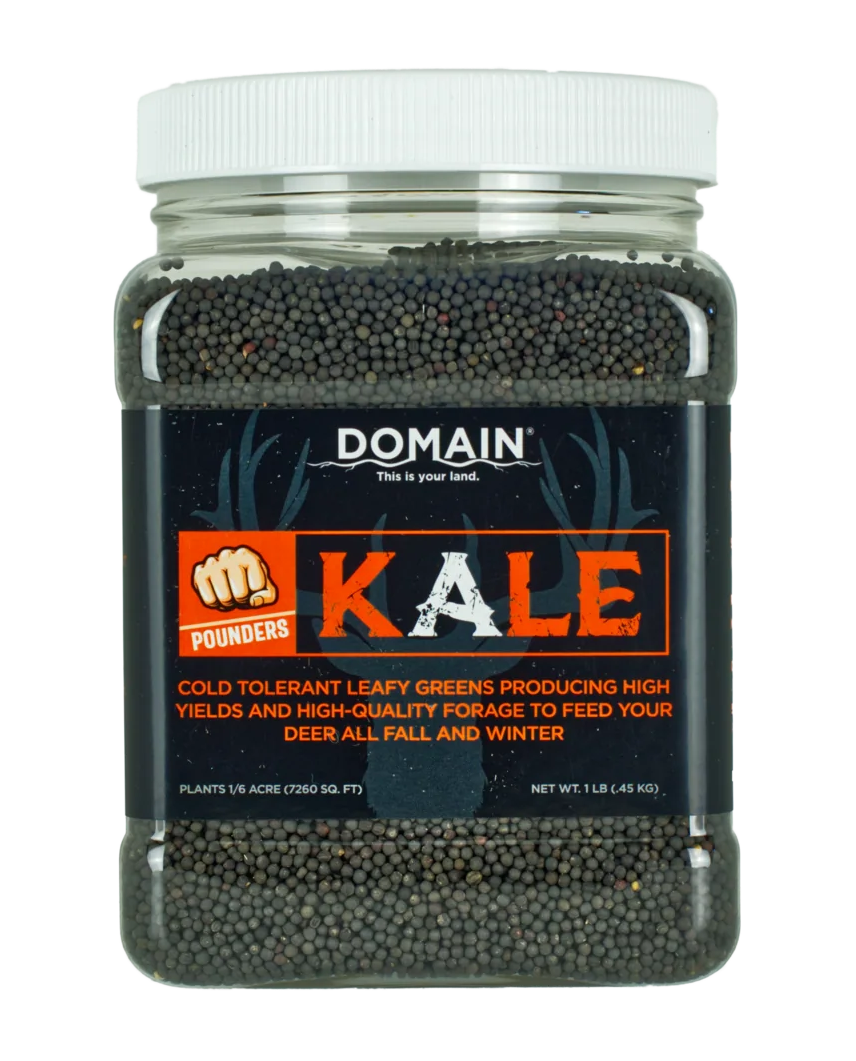Domain Outdoor Pounder Kale 1 lb Food Plot Seed - 1/6 Acre Coverage