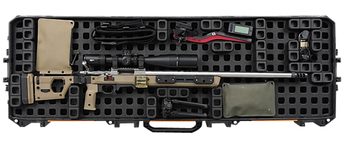 Magpul Industries DAKA Grid Organizer MAG1302 Black Polypropylene for Pelican V800 Vault Rifle Case