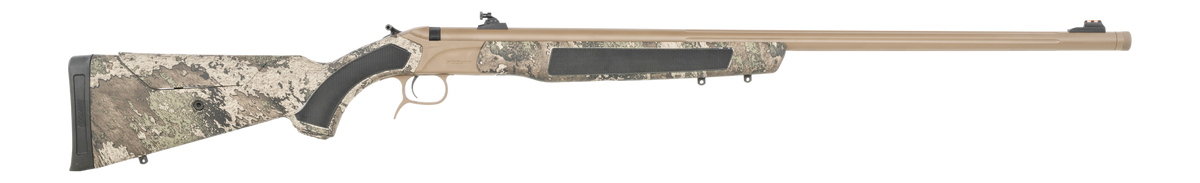 CVA Accura LR-X 50 Cal 30" 1-Rd Break-Open Muzzleloader - FDE Cerakote TrueTimber Strata