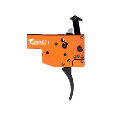 Timney Triggers 430 Replacement Trigger Two-Stage Curved 8 oz/1 lb for Tikka T3 - Black/Orange