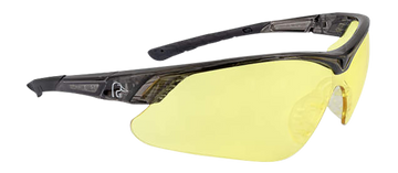 Radians DUHF13040C Half Frame Shooting Glasses Amber Lens