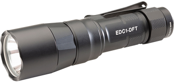 Surefire EDC1-DFT Everyday Carry Series 650 Lumen Dual-Fuel LED Flashlight - Black Anodized