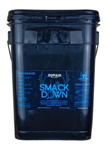 Domain Outdoor Smack Down Food Plot Seed Mix - 1/2 Acre, 3 lb Jug