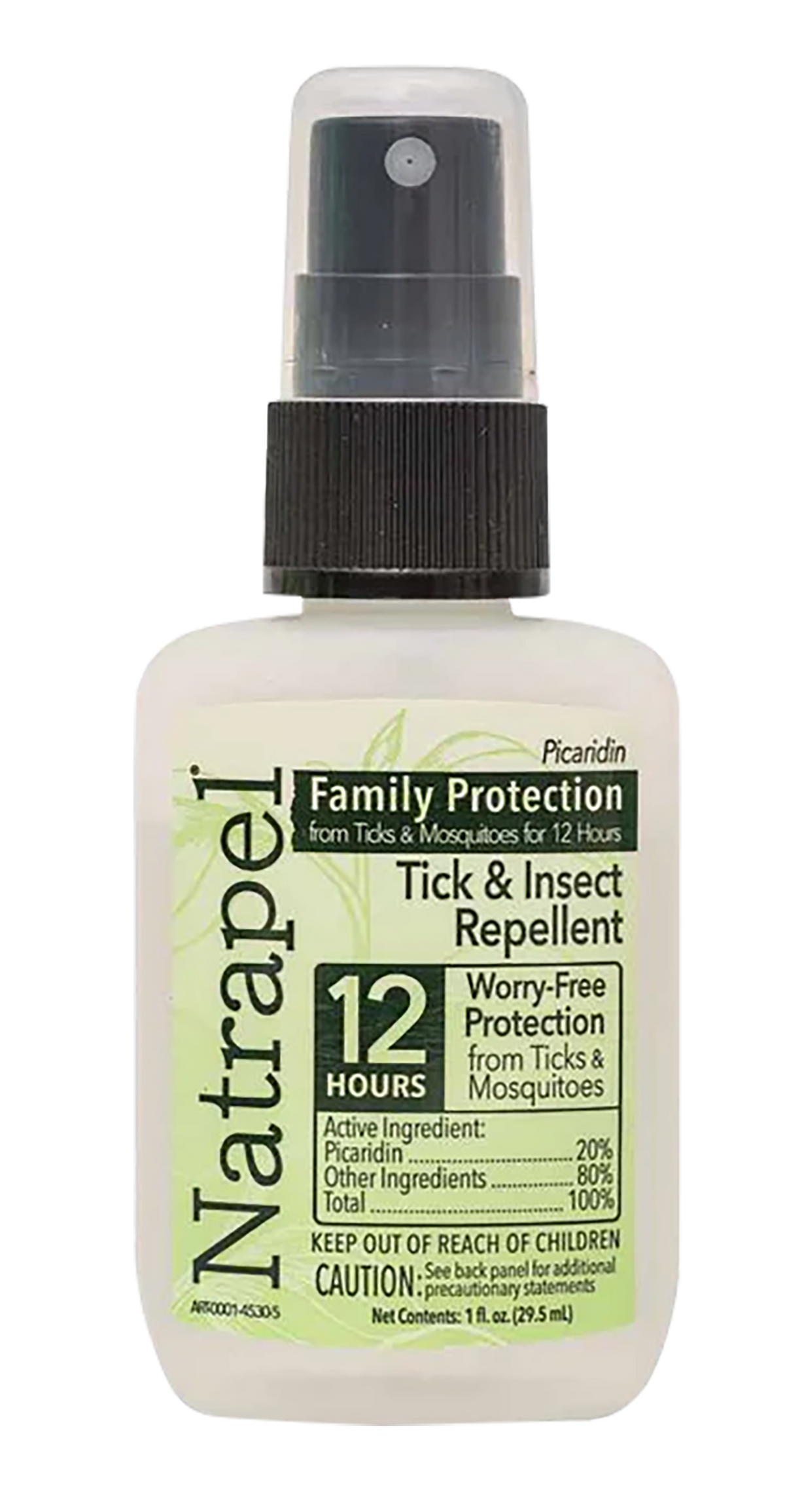 Natrapel Picaridin 20% 1 oz Pump Spray Insect Repellent - 12-Hour Protection