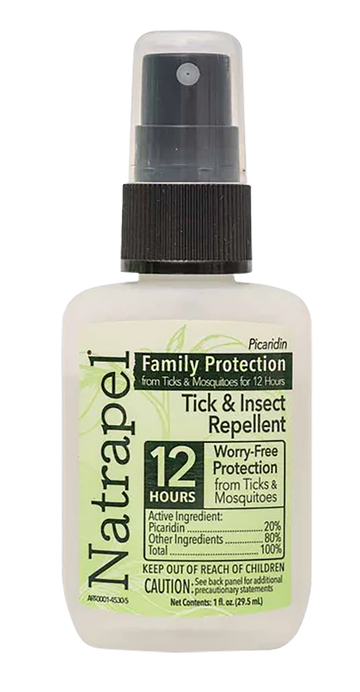 Natrapel Picaridin 20% 1 oz Pump Spray Insect Repellent - 12-Hour Protection