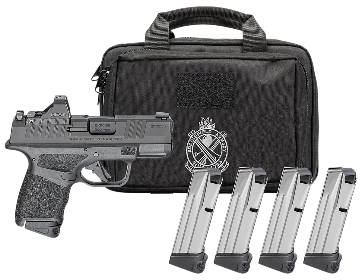 Springfield Armory Hellcat OSP 9mm Luger 3" 10+1 Semi-Auto Pistol - CA Compliant Gear Pac