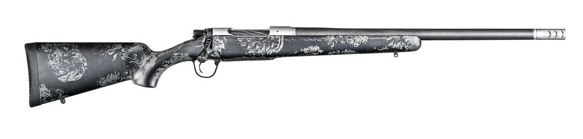 Christensen Arms Ridgeline FFT 6.8 Western 20" 3+1 Bolt-Action Rifle - Black/Gray Stock
