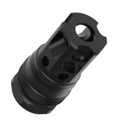 Liberty Precision Machine Liberty Bell Muzzle Brake 5/8x24 Black Stainless Steel 1.70"