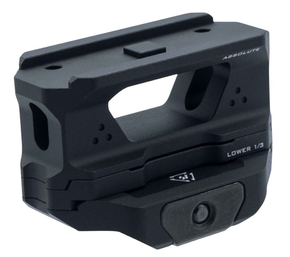 Strike Industries T1 Riser Mount Black Picatinny Lower 1/3 / Absolute Co-Witness
