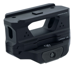 Strike Industries T1 Riser Mount Black Picatinny Lower 1/3 / Absolute Co-Witness