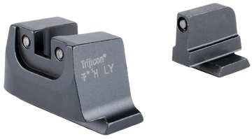 Trijicon Suppressor/Optic Height Night Sights Green Tritium Black Outline - Smith & Wesson M&P C.O.R.E./M2.0