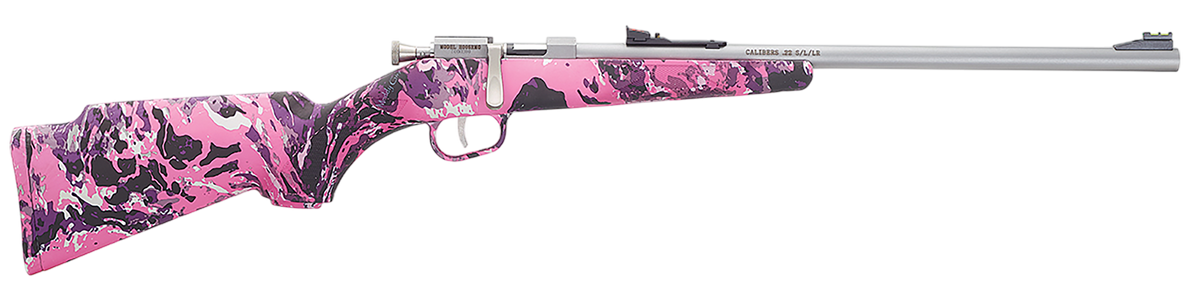 Henry H005RMG Mini Bolt Youth .22 S/L/LR 16.25" 1-Rd Bolt-Action Rifle - Muddy Girl Camo