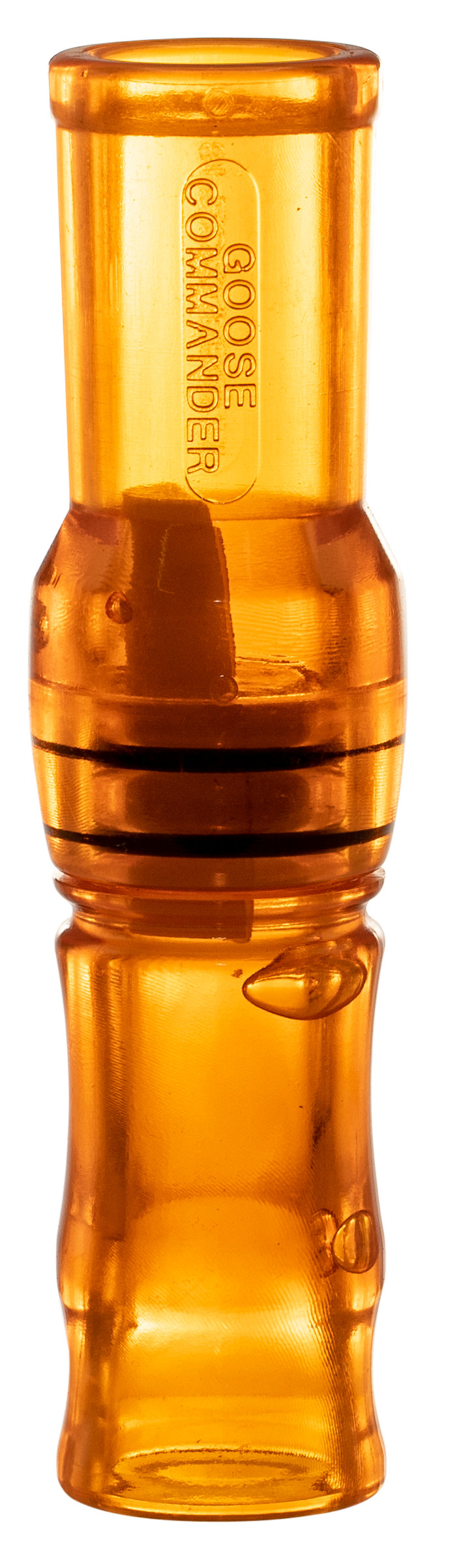 Duck Commander Goose Commander DCSPECK2 Single Reed Specklebelly Goose Call - Orange Polycarbonate
