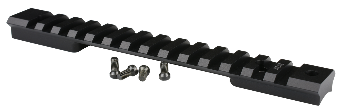 Warne 767120MOA Mountain Tech Tactical Rail Black Anodized Aluminum HS Precision/Bergara Premier/Remington 700 Short Action - 20 MOA