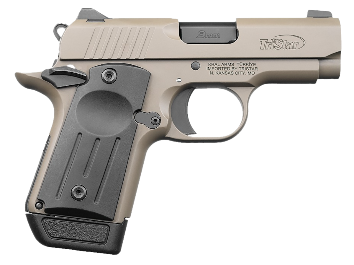 TriStar Protege X Sub-Compact 9mm Luger 3.20" 7+1 Semi-Auto Pistol - Flat Dark Earth Cerakote