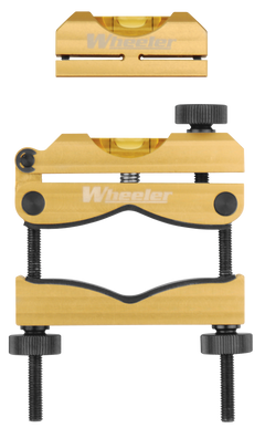 Wheeler 119050 Pro Reticle Leveling System Black/Yellow Aluminum