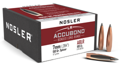 Nosler AccuBond Long Range 7mm 150gr Spitzer Point 100/Box