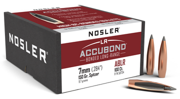 Nosler AccuBond Long Range 7mm 150gr Spitzer Point 100/Box